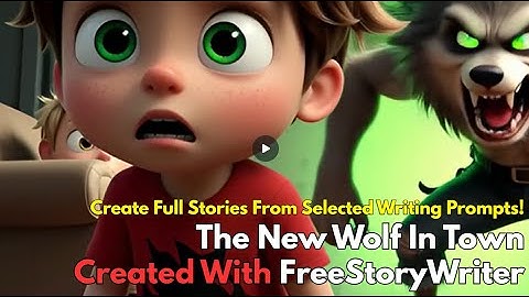 The New Wolf In Town Story Sample - Writing Prompt To Full Story Generation Tool FREE & UNLIMITED!