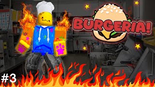 EVERYTHING IS ON FIRE [🍔 Burgeria!] EPISODE 3