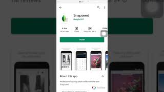 how to use original official Android app Snapseed. screenshot 5