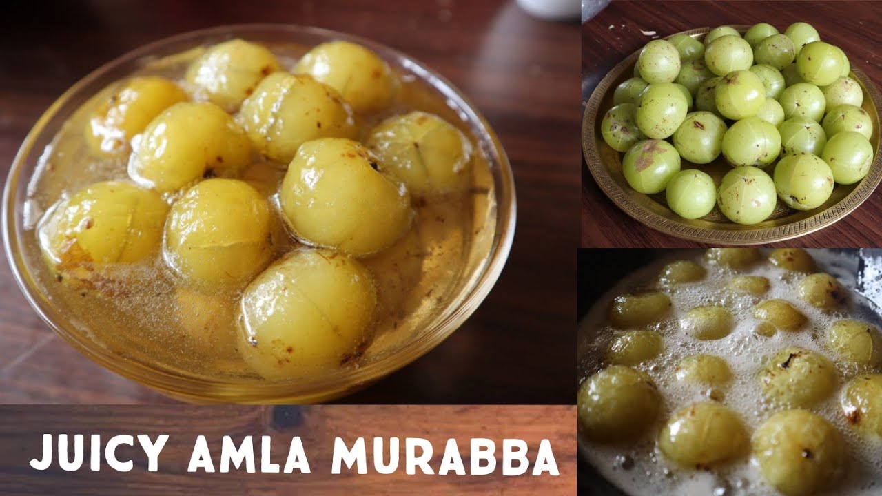 amla murabbaamla ka murabba recipegooseberry sweet picklenellikai murabba recipe 