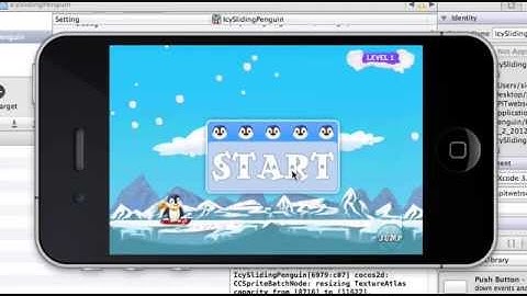 Icy Sliding Penguin - Runner Game iPhone Source Code