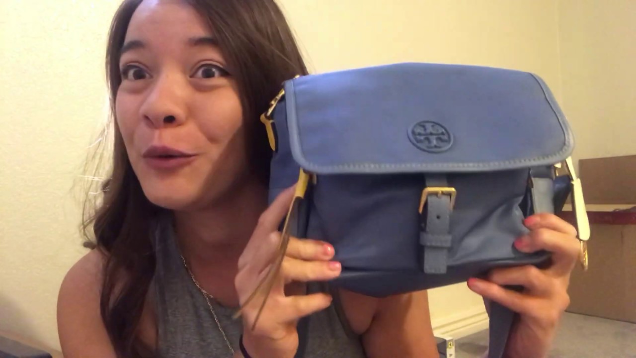 Tory Burch Small Nylon Messenger Bag