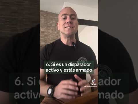 Reacción ante un disparador activo y una balacera