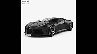 3D Model Bugatti La Voiture Noire 2019 at 3DExport.com
