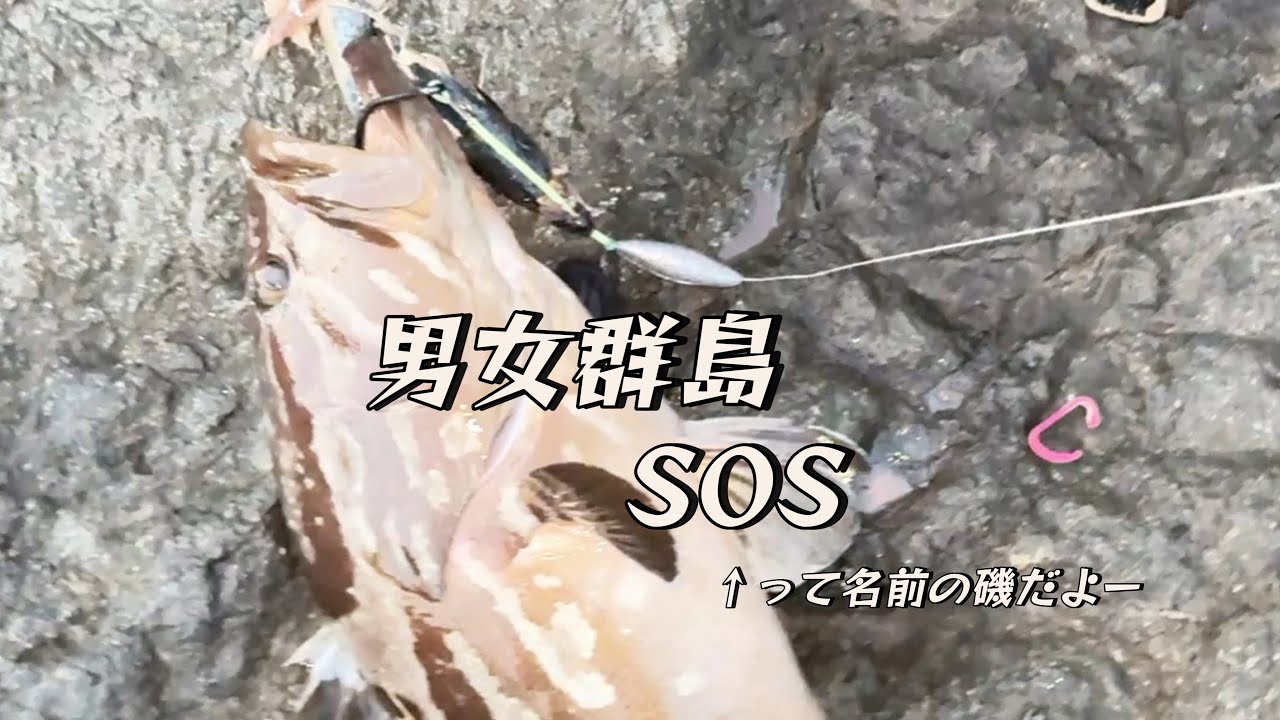 男女群島　SOS（って名前の磯だよー）