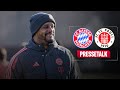 LIVE 🔴 Pressetalk vor FC Bayern - FC St. Pauli | Bundesliga – 12. Spieltag