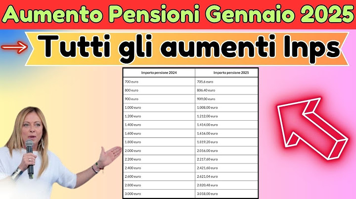 Aumento Pensioni Gennaio 2025 Inps: Anteprima Cedolino -  Tutti gli aumenti!