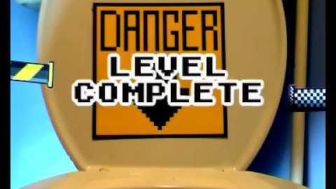 Video Game Animation: 8-Bit Water Slide in Real Life