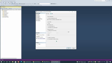 SQL Server Authentication SQL Server & Windows Authentication Mode
