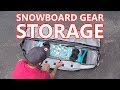 Snowboard Gear - Storage, Cleaning & Repair