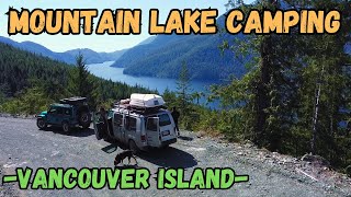 Mountain Lake Camping : Vancouver Island Back Country