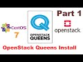 How to Install Openstack  on CentOS7   Part 1