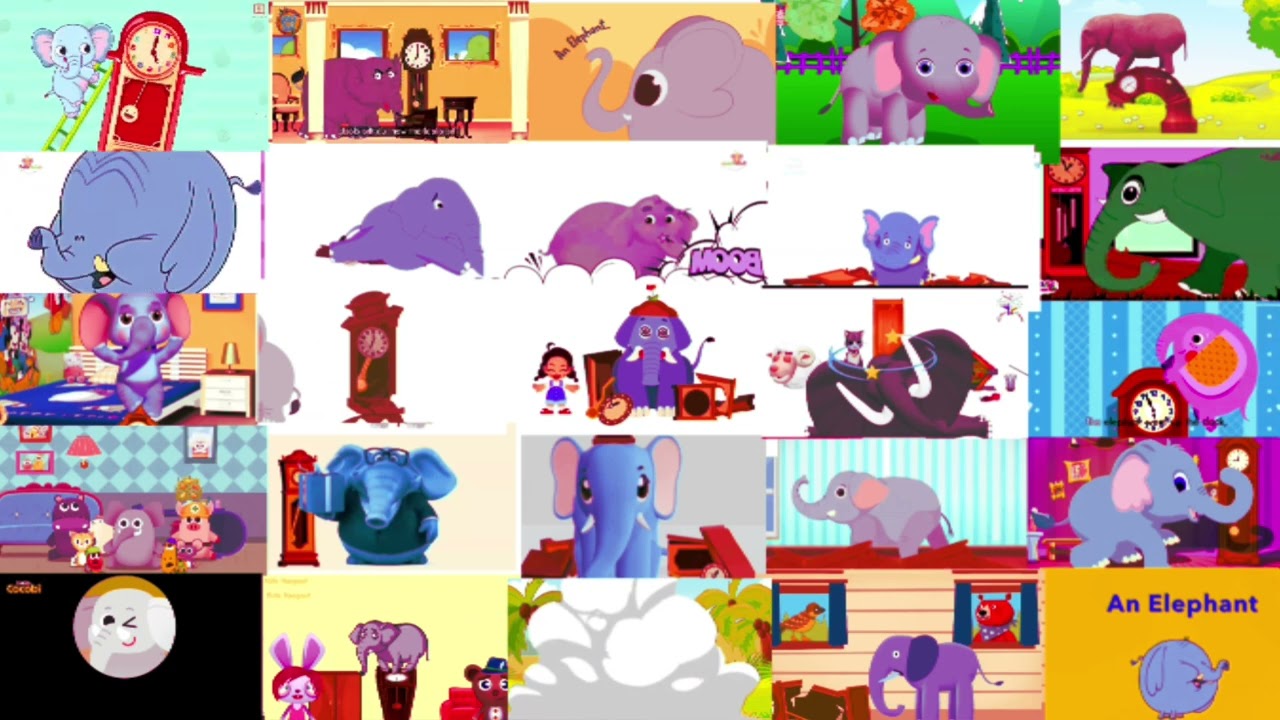 Hickory Dickory Dock Elephant