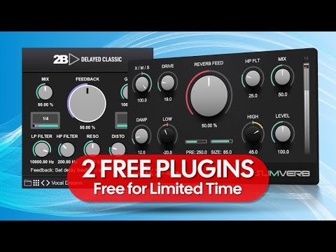Get SlimVerb and 2B Delayed Classic Free – Review and Demo – No Talking