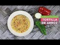 INCREIBLE TORTILLA DE ARROZ | Deliciosa tortilla de arroz con verduras | Tortilla de arroz saludable