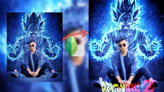 Snapseed Dragon Ball Z photo editing 🔥ll New photo menupulation in Snapseed by rk editing screenshot 4