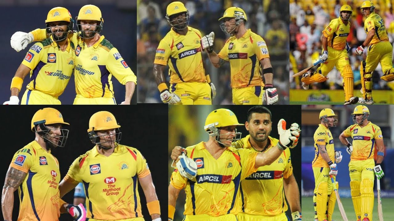 CSk's best opening pairs/Partnership/Combinations/Duos - Vintage to ...