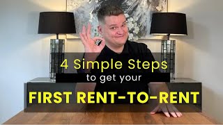 How to get a RENT TO RENT DEAL (HMO'S) | 4 Simple Steps | Rent 2 Rent Strategy UK