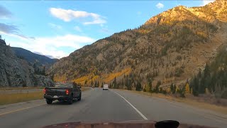 Heading home. Beautiful scenery I70 Colorado!! Last video in our Colorado series from Oct 2022.