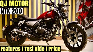 QJ Motor NTX 200 Model 2022 in Pakistan - Features | Test Ride | Price | Bike Mate PK
