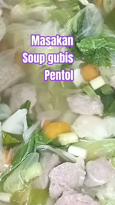 cabbage soup meatball meatball soup is so refreshing it's addictive #shorts