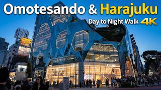 Tokyo's Most Stylish Streets at Night | Omotesando to Harajuku Walking Tour (4K)