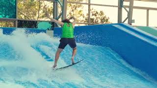 Nate Newman FlowRider Flow Tour Epic Waters | 2026 Event Pro Standup Flowboard Best Trick