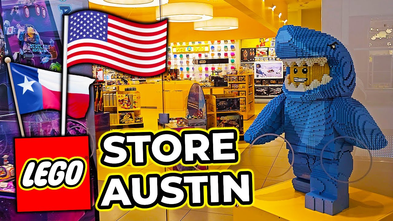 Tohle jsem objevil v LEGO Store v USA! 🇺🇸 (Austin, Texas)