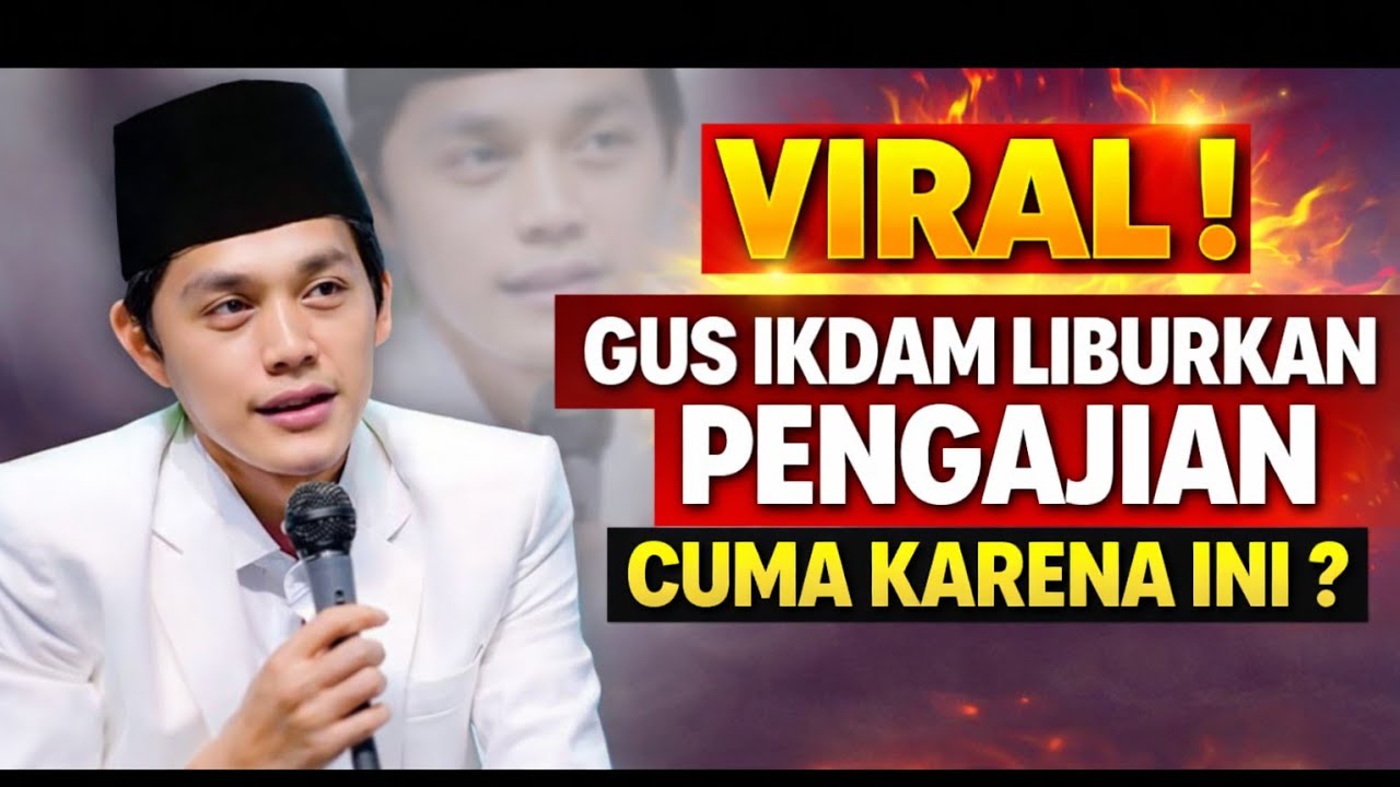 VIRAL JATIM‼️KENAPA PENGAJIAN ST PUSAT LIBUR . KENAPA DENGAN GUS IKDAM 