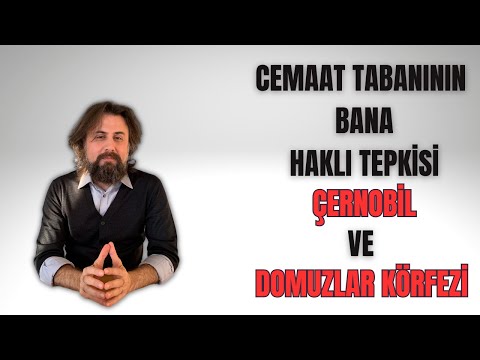 Cemaat tabanının haklı tepkisi, İnsanın Anlam Arayışı, Çernobil, Domuzlar Körfezi Fiyaskosu ve ben