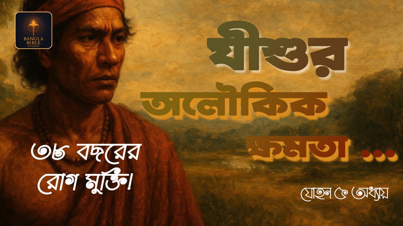 ৩৮ বছরের রোগ মুক্তি | যীশুর সেই অলৌকিক ক্ষমতা | যোহন ৫ | John 5 | 38 Years of Freedom from Sickness