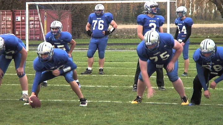 La Conner Football senior Nathan Parker