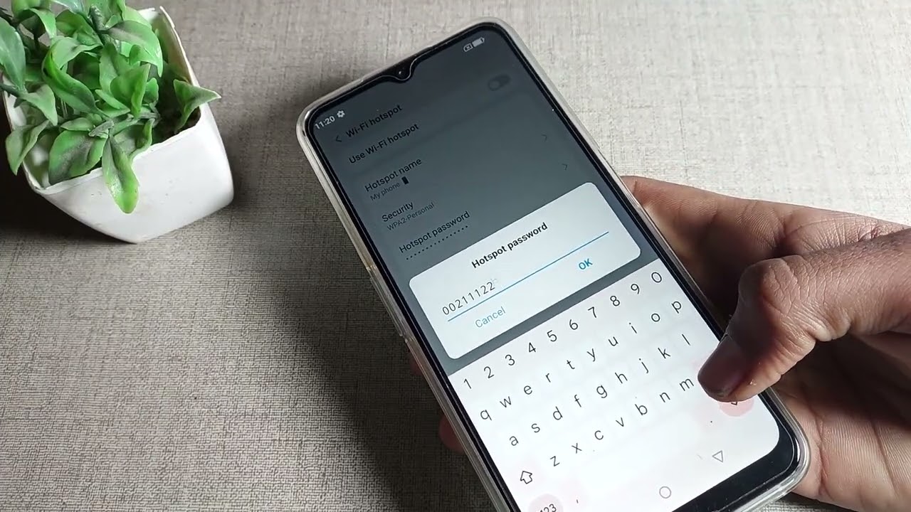 Hotspot Password changed Lava blaze pro, how to change hotspot password
