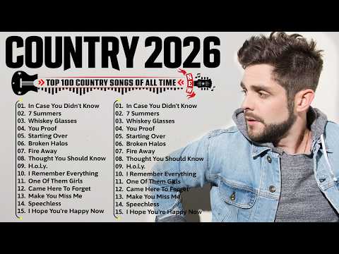 Country Music Mix 2026 🔔 Thomas Rhett, Morgan Wallen, Kane Brown, Luke Combs, Blake Shelton,