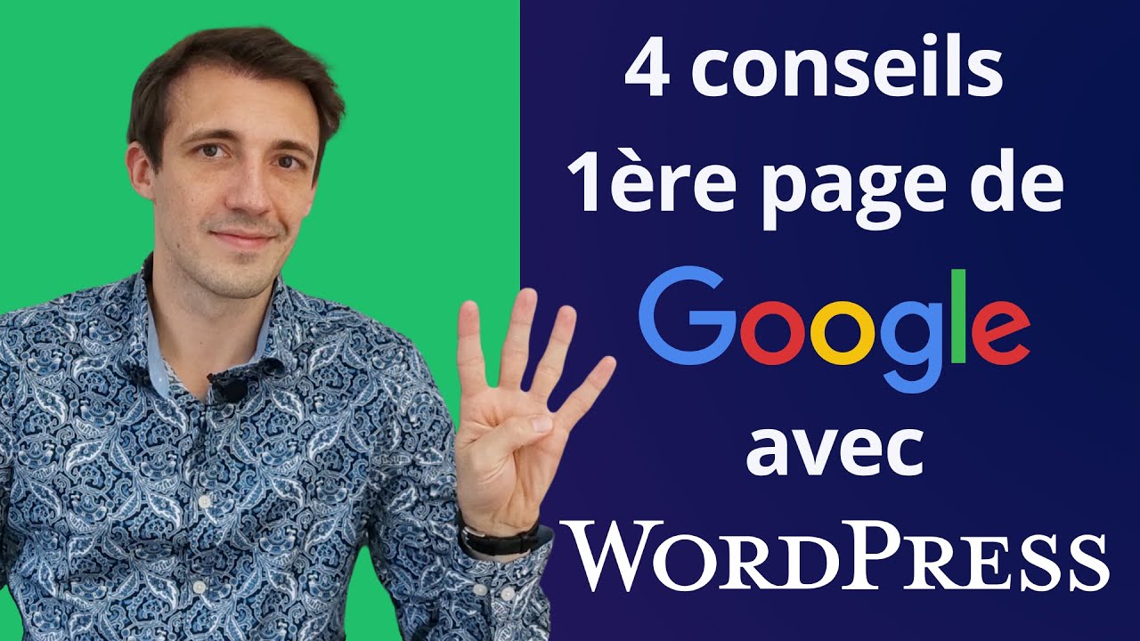 🏆 4 conseils pour être en première page de Google avec WordPress