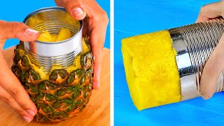 Unusual ways to cut and peel your food faster! || Kitchen hacks