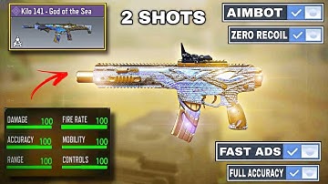 NEW "2 SHOT" KILO 141 Gunsmith! its TAKING OVER COD Mobile in Season 10