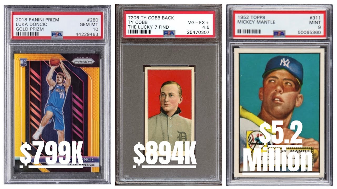 The Top 25 Most Expensive Sports Card Sales of All-Time! 