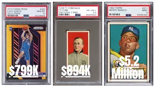 The Top 25 Most Expensive Sports Card Sales of All-Time!