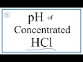 Hydrochloric Acid and pH Concepts