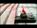 проверка подвески танков Т-34 и Пантера