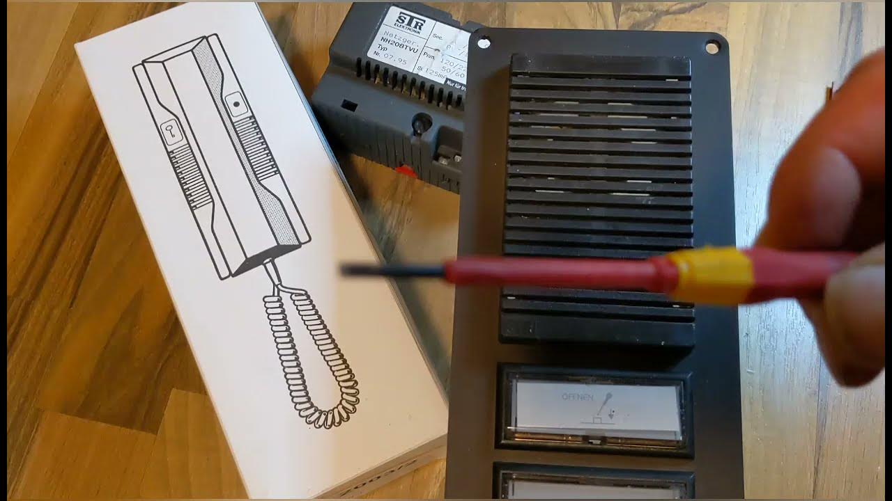 Deine alte STR Sprechanlage selbst reparieren, Schritt für Schritt YouTube