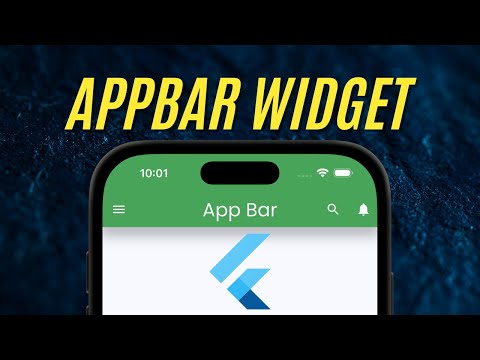 🎯 Flutter App Bar Widget Tutorial 🔥 Build Like a Pro!