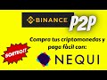 🔥 BINANCE P2P 🔥 compra criptomonedas con nequi o transferencia bancaria recontrafacil [Sorteo usdt]