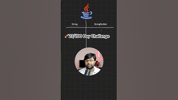🚀22/100 Day Java Interview Questions | String and StringBuffer #programming #java #coding #python