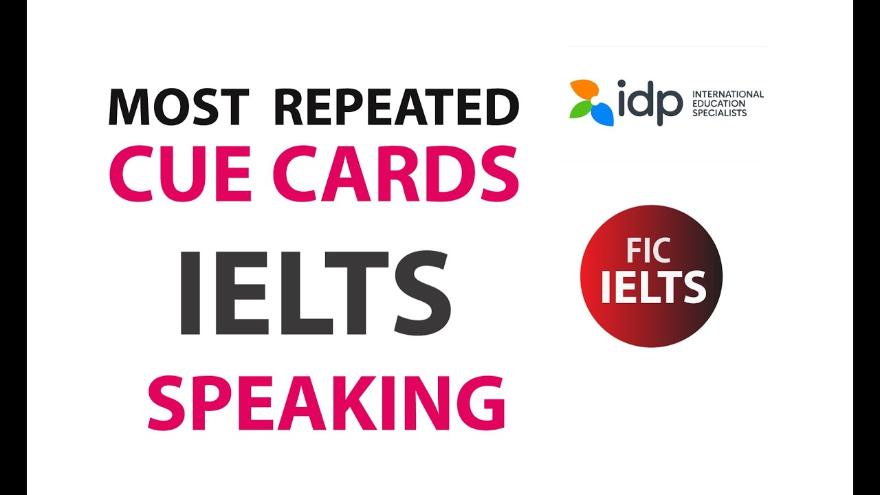 Most repeated Cue cards in IELTS speaking ( punjab )
