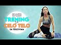 18 minuta - kućni trening za CELO TELO – vežbe za žene 40 plus, sa tegovima