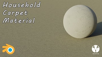 Household Carpet Material | Blender Tutorial