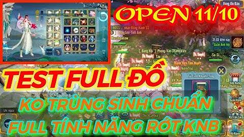 Vltk Mobile Lậu 20 Phái Test - Ko Nạp Tiền, Full Đồ Mới Hót - 100 Like Tặng AC - Jx Vạn Hoa