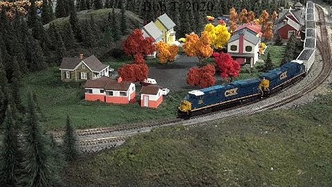 Short N Scale Coal and Oil Trains